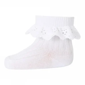 MP Denmark Lace Baby Sok Snow White