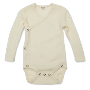 Petit by Basics baby romper raw white